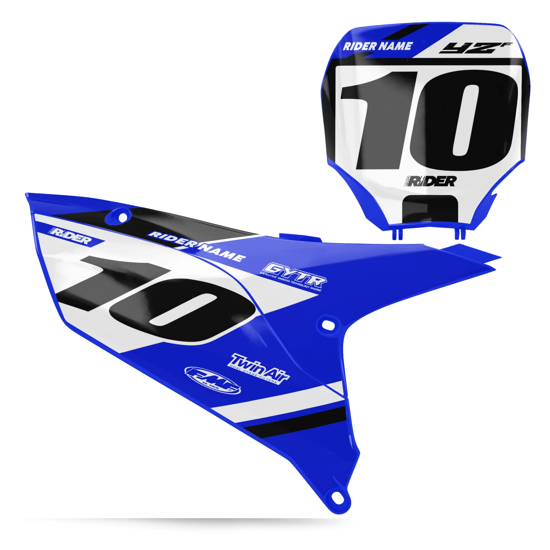 Kit adesivos moto KIT ADESIVOS FUNDOS DE PLACAS PERSO YAMAHA SWIFT