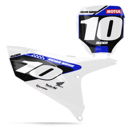 Kit adesivos moto KIT ADESIVOS FUNDOS DE PLACAS PERSO YAMAHA RAZOR