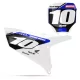STICKERSET moto Stickerset NUMMERBORDACHTERGRONDEN PERSO YAMAHA RAZOR