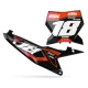STICKERSET moto Stickerset NUMMERBORDACHTERGRONDEN PERSO KTM POWER