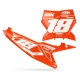 Kit adesivos moto KIT ADESIVOS FUNDOS DE PLACAS PERSO SX SXF EXC KTM VECTOR