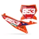 Stickerset moto STICKERSET FONDS DE PLAQUES PERSO KTM CARVE