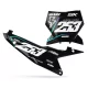 Stickerset moto STICKERSET FONDS DE PLAQUES PERSO KTM BLEND