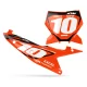 Kit adesivos moto KIT ADESIVOS FUNDOS DE PLACAS PERSO KTM FLASH