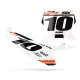 Stickerset motor Stickerset NUMMERPLAATACHTERGRONDEN PERSO KTM FRAME