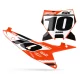 Kit adesivos moto KIT ADESIVOS FUNDOS DE PLACAS PERSO KTM FLOW