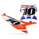 Stickerset motor Stickerset NUMMERPLAATACHTERGRONDEN PERSO SX SXF EXC KTM BLADE