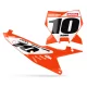 Kit adesivos moto KIT ADESIVOS FUNDOS DE PLACAS PERSO KTM SLICE