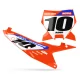 Stickerset motor Stickerset NUMMERPLAATACHTERGRONDEN PERSO KTM RIDGE