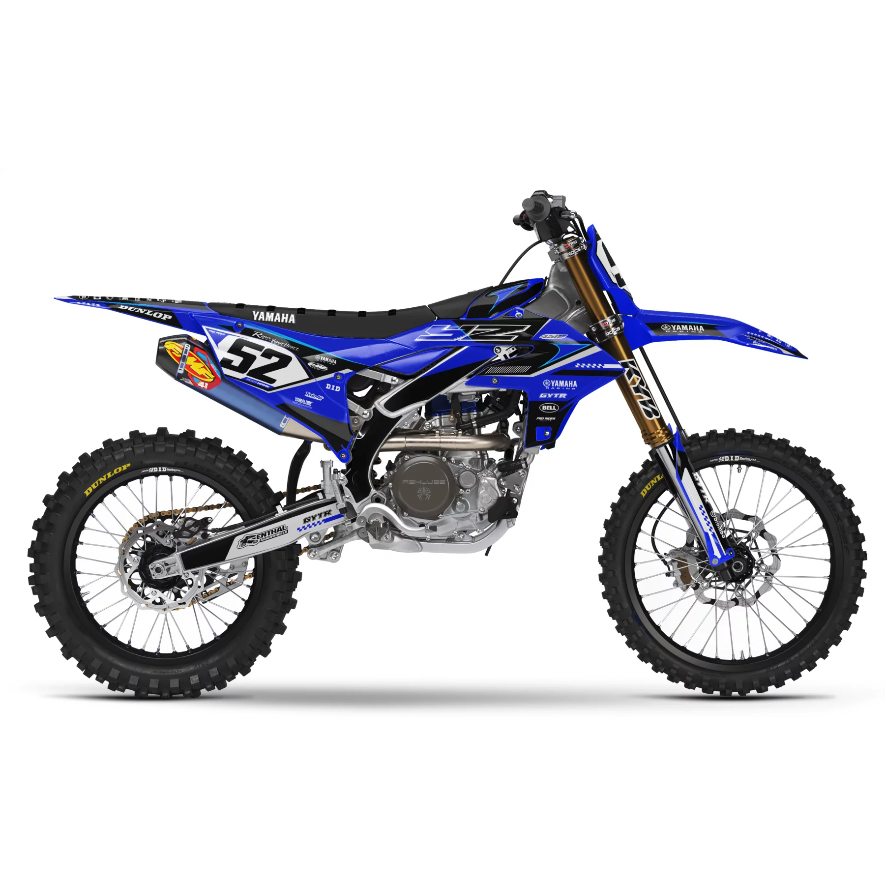 Kit adhesivos moto Kit adhesivos MOTOCROSS YAMAHA SPARK