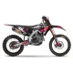 Kit adesivos moto KIT ADESIVOS MOTOCROSS HONDA BLACK PERFORMANCE