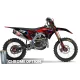 Stickerset moto STICKERSET MOTOCROSS HONDA RED RIFT