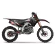Stickerset moto STICKERSET MOTOCROSS HONDA BLACK CRASH