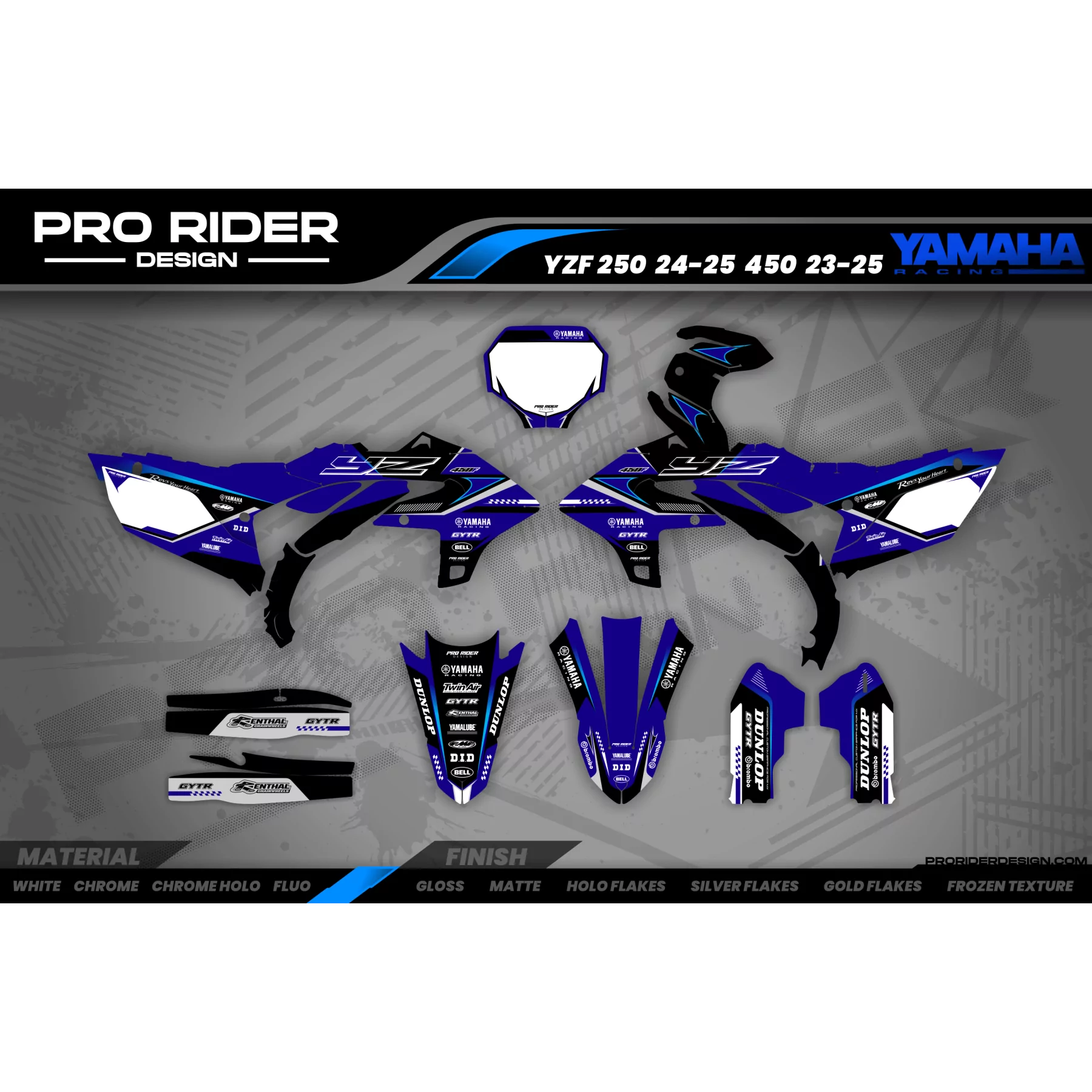 Grafiche moto GRAFICHE MOTOCROSS YAMAHA SPARK