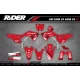 Kit adesivos moto KIT ADESIVOS MOTOCROSS HONDA RED PERFORMANCE