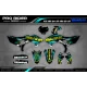 Grafiche moto Grafiche MOTOCROSS YAMAHA FORCE TEAL