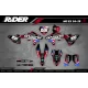 Kit adesivos moto KIT ADESIVOS MOTOCROSS GASGAS US DRIVE