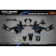 Kit adhesivos moto Kit adhesivos Motocross KTM SX SXF EXC | Shadow Edition | Black blue