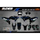 Kit adhesivos moto Kit adhesivos Motocross KTM SX SXF EXC | Shadow Edition | Black blue