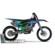 Kit adesivos moto KIT ADESIVOS MOTOCROSS KTM GREEN LUMEN