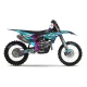 Kit adhesivos moto KIT ADHESIVOS MOTOCROSS KTM BLUE LUMEN