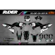 grafiche moto Grafiche MOTOCROSS KTM GRADIENT SKULL