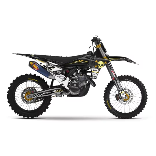 grafiche moto Grafiche MOTOCROSS KTM GOLD SKULL