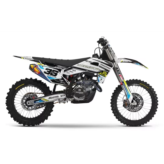 grafiche moto Grafiche MOTOCROSS HUSQVARNA WHITE ORIGIN