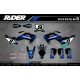 Kit adhesivos moto KIT ADHESIVOS MOTOCROSS HUSQVARNA BLUE SOURCE