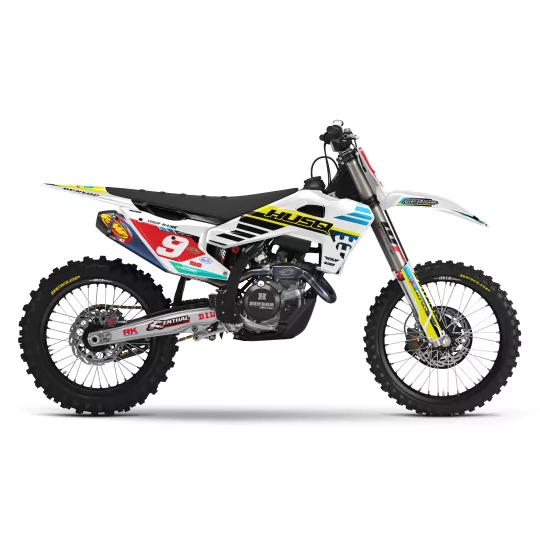 Stickerset moto Stickerset MOTOCROSS HUSQVARNA WHITE SOURCE