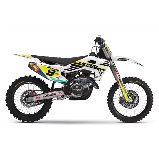 Stickerset moto Stickerset MOTOCROSS HUSQVARNA BLACK & YELLOW SOURCE