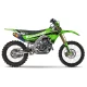 Stickerset moto STICKERSET MOTOCROSS KAWASAKI GREEN CORE