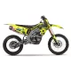 Grafiche moto GRAFICHE MOTOCROSS SUZUKI BLACK FIRM