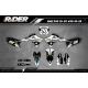 Stickerset moto STICKERSET MOTOCROSS SUZUKI WHITE FIRM