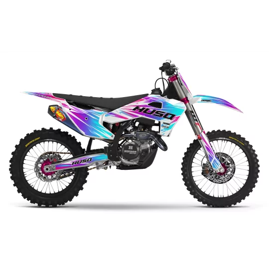 Stickerset moto STICKERSET MOTOCROSS HUSQVARNA SAVAGE