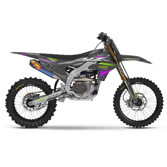 Stickerset motor STICKERSET MOTOCROSS YAMAHA STEADY