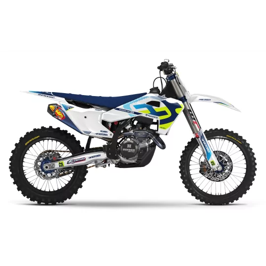 Kit adesivos moto Kit adesivos MOTOCROSS HUSQVARNA SILVERMINT FACTORY