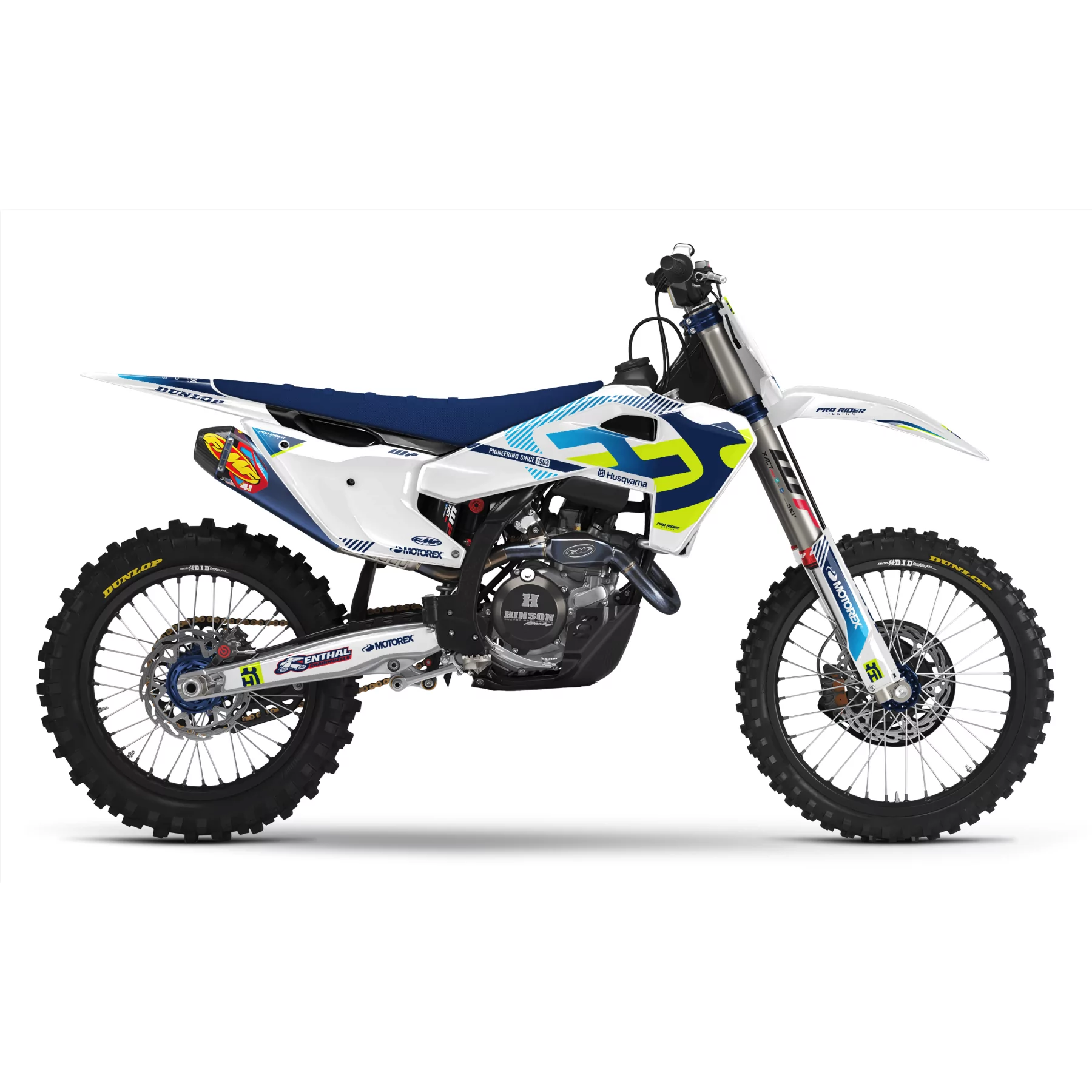 Kit adesivos moto Kit adesivos MOTOCROSS HUSQVARNA SILVERMINT FACTORY