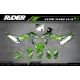 Stickerset moto STICKERSET Motocross KAWASAKI JUST1 BLUE