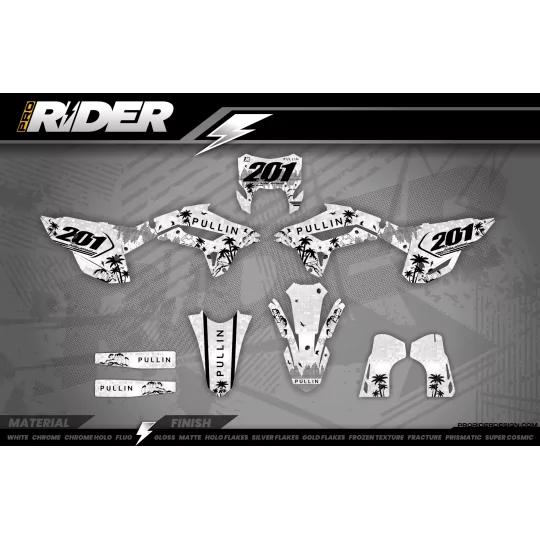Kit adhesivos moto Kit adhesivos PULLIN Arnaud Zoldos