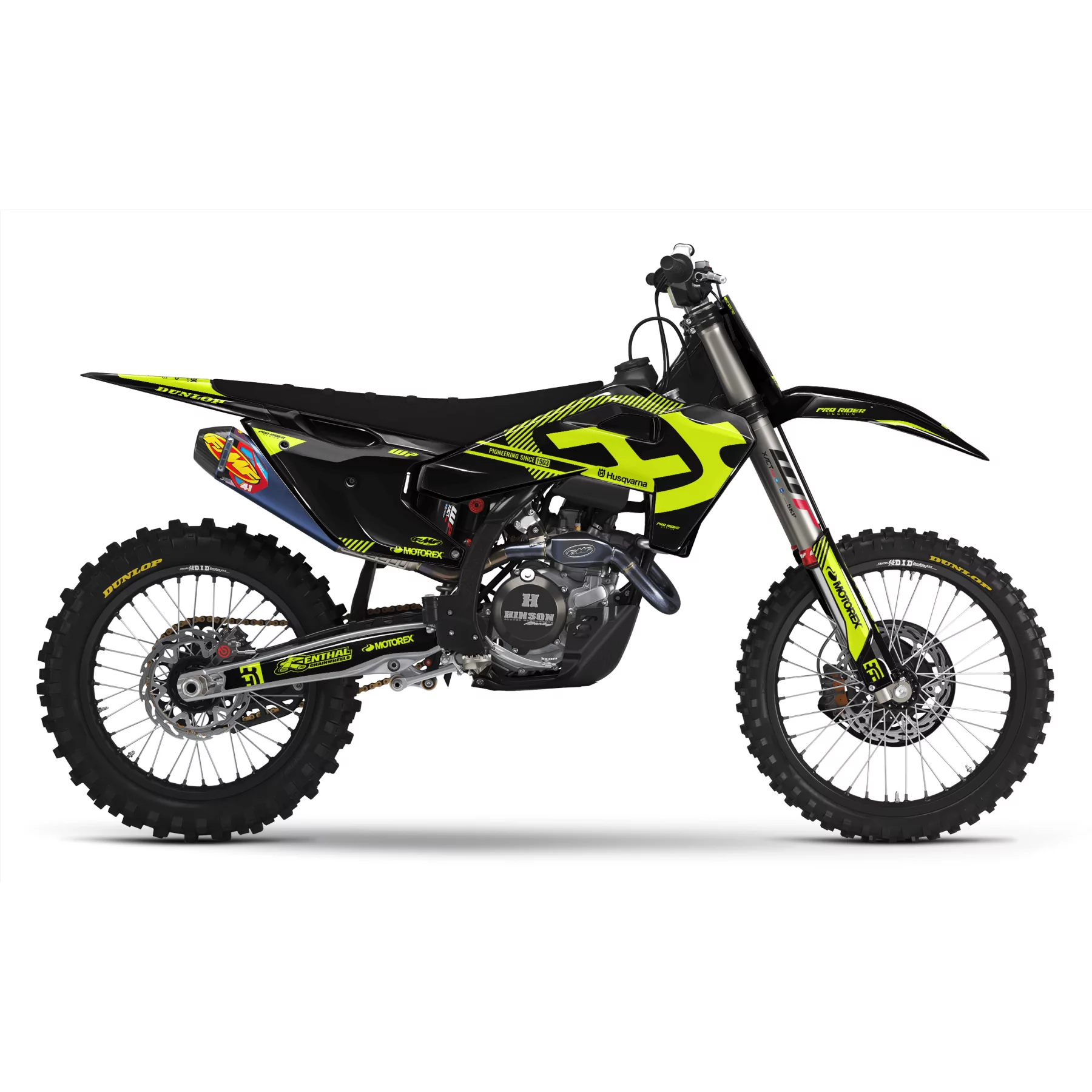 Grafiche moto GRAFICHE MOTOCROSS HUSQVARNA FACTORY BLACK SIGNATURE