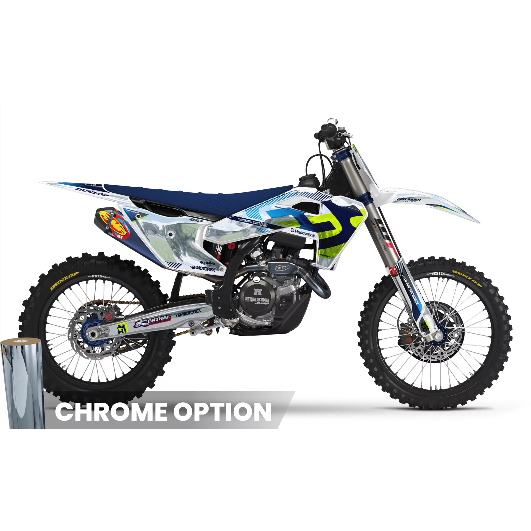 Grafiche moto GRAFICHE MOTOCROSS HUSQVARNA SILVERMINT FACTORY