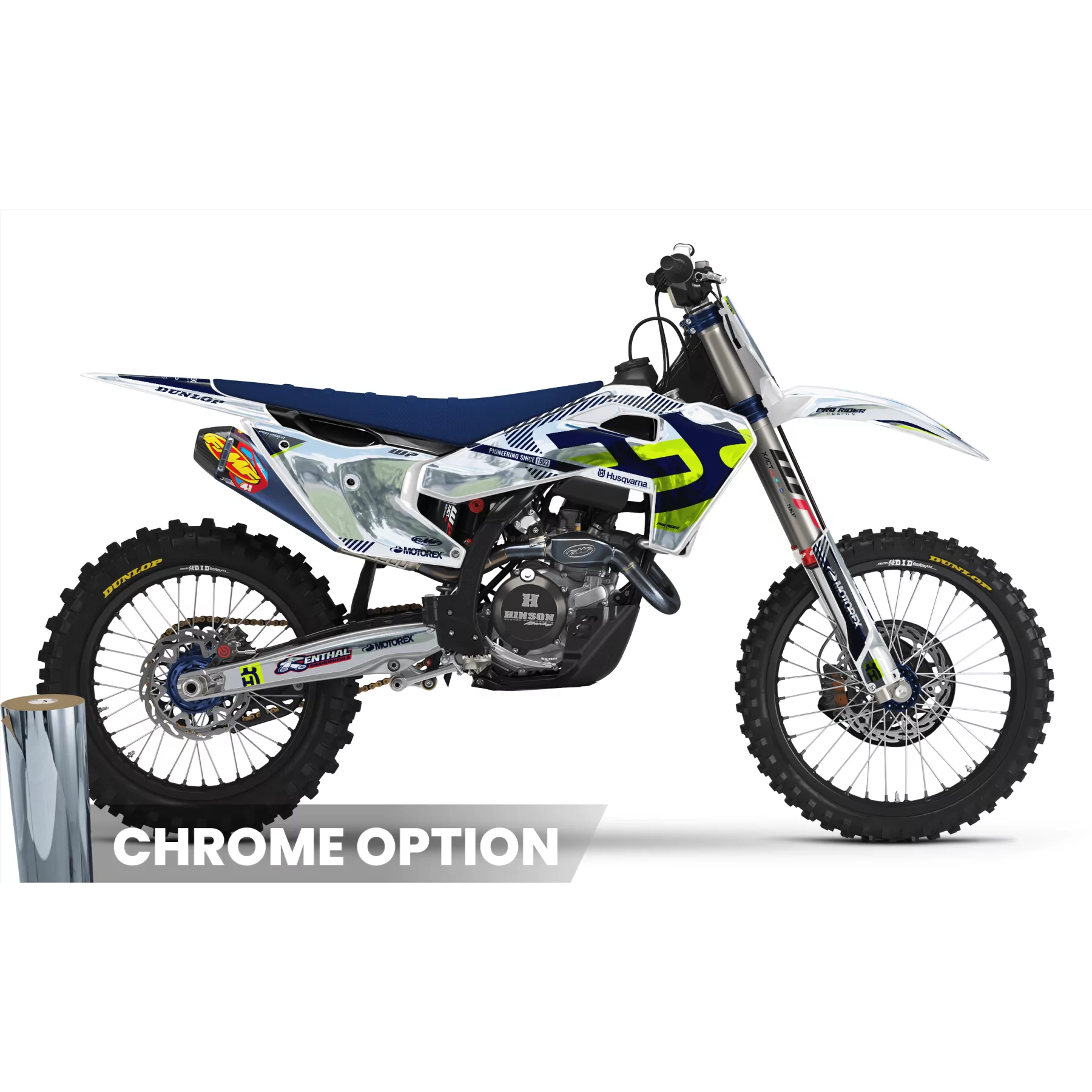 Stickerset moto Stickerset MOTOCROSS HUSQVARNA ORIGIN FACTORY