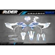 Kit adesivos moto KIT ADESIVOS MOTOCROSS YAMAHA WIDE