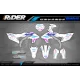 Kit adesivos moto KIT ADESIVOS MOTOCROSS YAMAHA BRIGHT