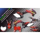 Kit adesivos moto KIT ADESIVOS QUAD BOXER VERMELHO (REF:PRDA1A)
