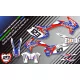 Dekor Motorrad Dekor QUAD FMR FACTORY ROT (REF:PRDA13A)