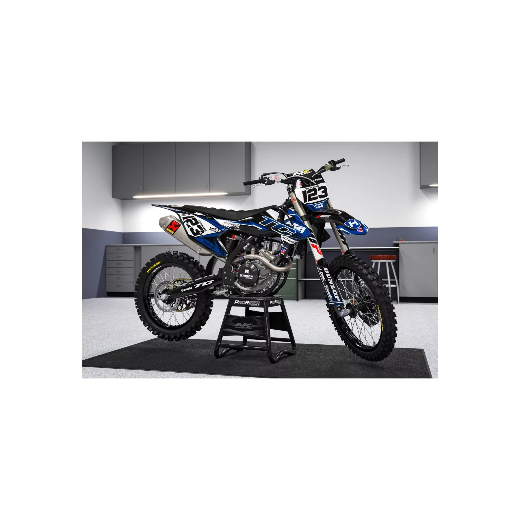 Grafiche moto Grafiche Motocross Husqvarna FACTORY ENERGY (ref:prda33i)