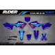 Kit adhesivos moto Kit adhesivos Motocross YAMAHA Racer - BLUE