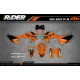 Kit adesivos moto Kit adesivos Motocross KTM SX SXF EXC - OEM VECTOR TEAL